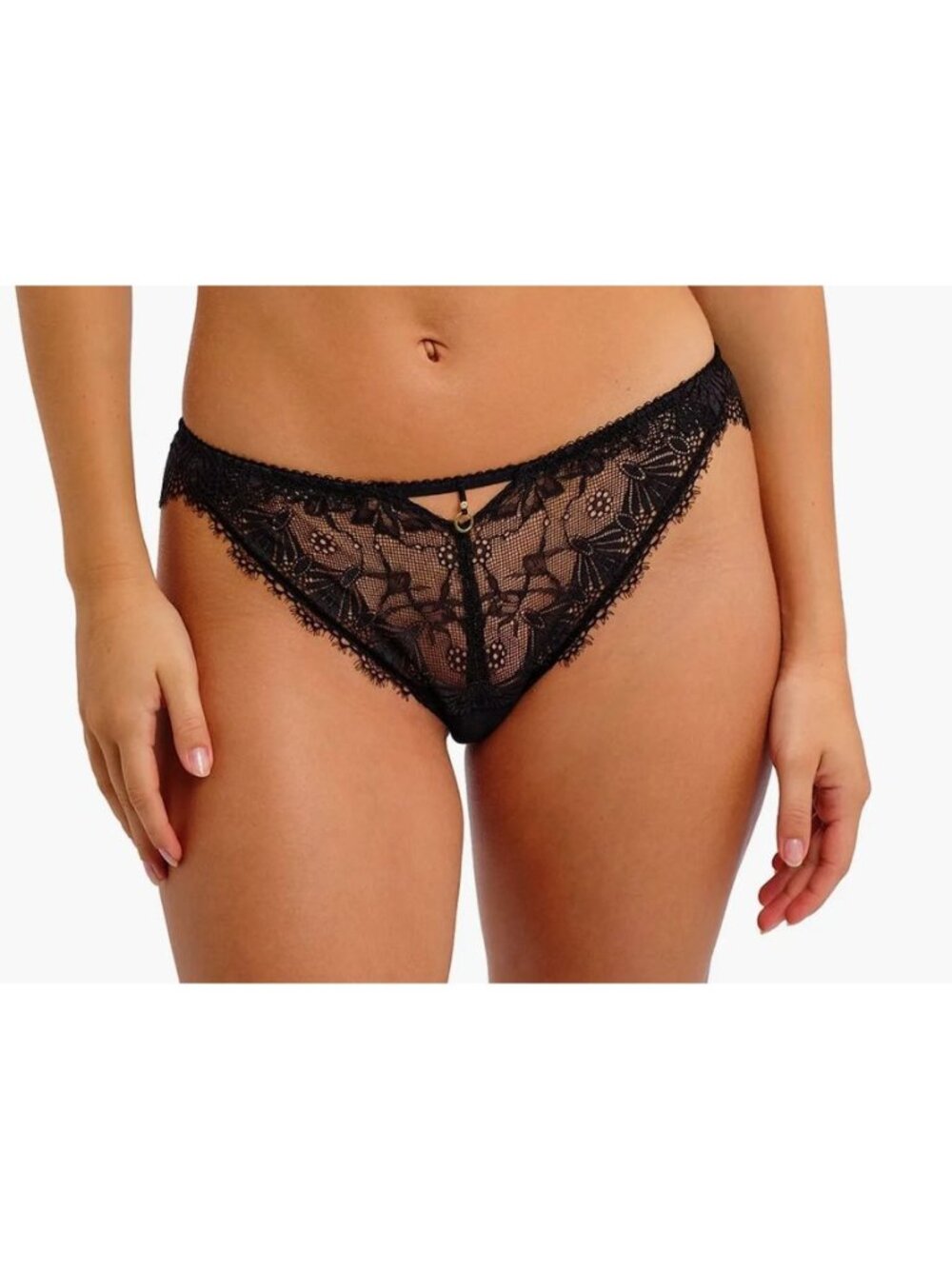 Freya Women’s Fascinate Brief – Black, Size Medium, New With Tags